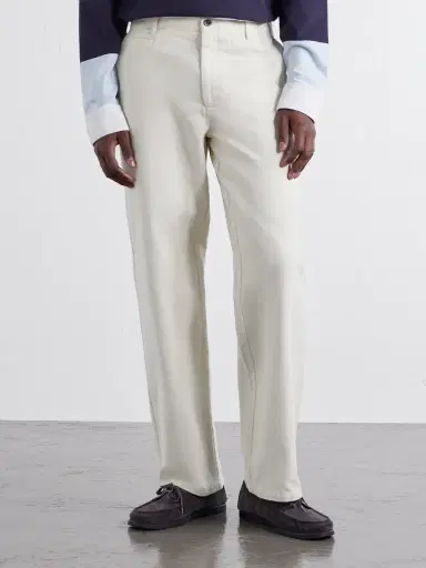 Portuguese Flannel Labura Straight-Leg Cotton-Gabardine Trousers - Men | Thumbnail 3