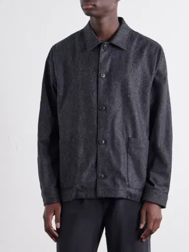 Sunspel Wool-Twill Jacket - Men | Thumbnail 3