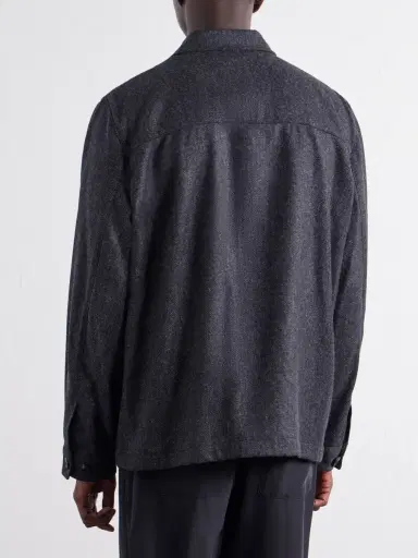 Sunspel Wool-Twill Jacket - Men | Thumbnail 4