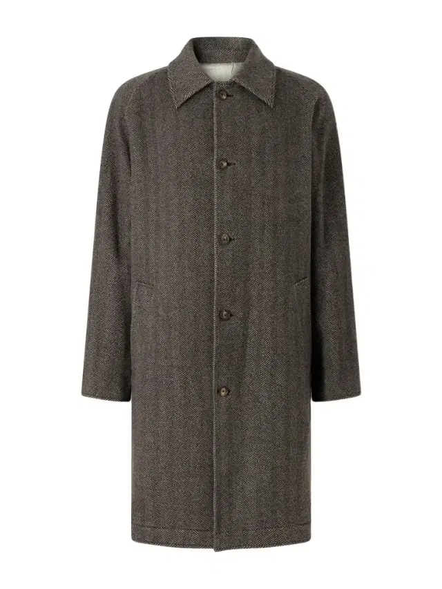 ELEVENTY Herringbone Cashmere Coat - Men