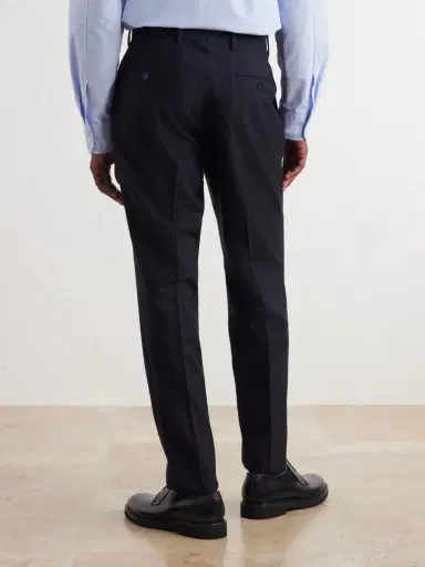 MR P. Straight-Leg Pinstriped Wool Suit Trousers - Men | Thumbnail 4