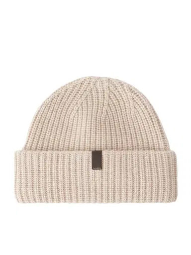 Slowear Cashmere Knitted Beanie - Men | Thumbnail 1