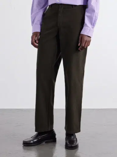Portuguese Flannel Labura Straight-Leg Cotton-Gabardine Trousers - Men | Thumbnail 3