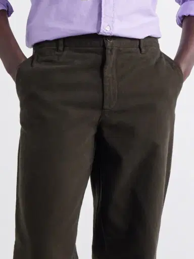 Portuguese Flannel Labura Straight-Leg Cotton-Gabardine Trousers - Men | Thumbnail 5