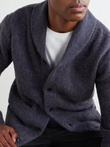 Hartford Alpaca, Yak, and Wool-Blend Cardigan - Men | Thumbnail 5