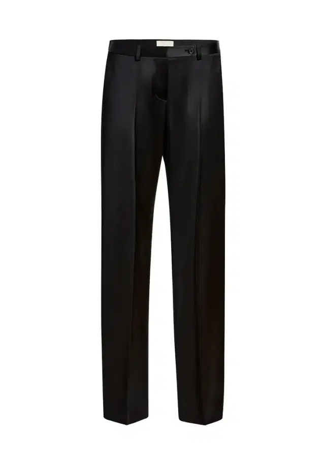 Khaite Hunter Pant In Black Satin