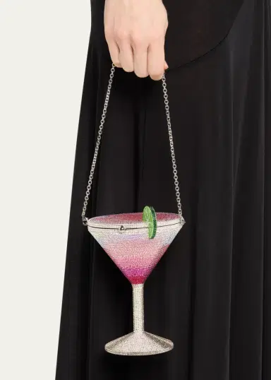 Judith Leiber Couture Martini Cosmopolitan Crystal Clutch Minaudiere | Thumbnail 2