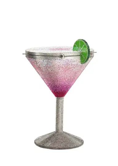 Judith Leiber Couture Martini Cosmopolitan Crystal Clutch Minaudiere | Thumbnail 1
