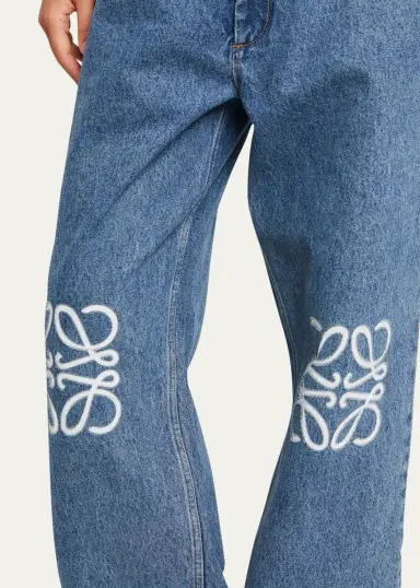 Loewe Anagram Baggy Jeans | Thumbnail 5 Loewe Anagram Baggy Jeans | Thumbnail 5