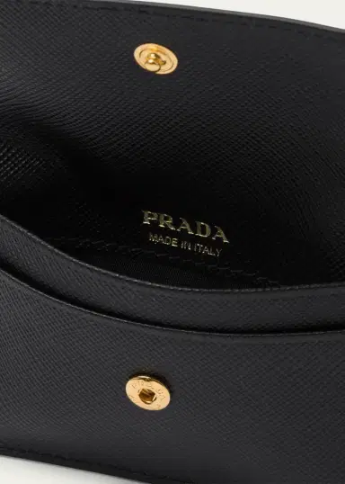 Prada Flap Saffiano Leather Wallet | Thumbnail 3 Prada Flap Saffiano Leather Wallet | Thumbnail 3