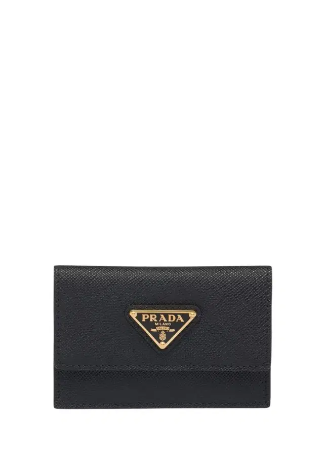 Prada Flap Saffiano Leather Wallet