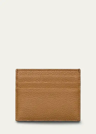 Prada Triangle Logo Leather Card Holder | Thumbnail 2 Prada Triangle Logo Leather Card Holder | Thumbnail 2