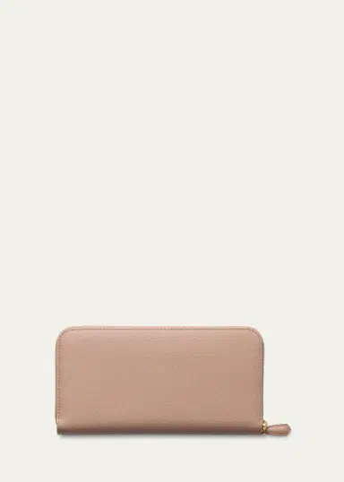 Prada Large Continental Leather Wallet | Thumbnail 2 Prada Large Continental Leather Wallet | Thumbnail 2