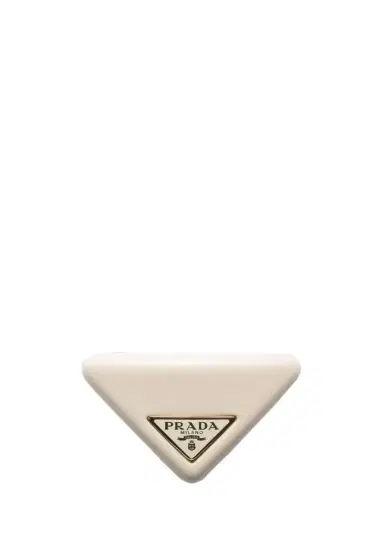 Prada Triangle Plexiglass Barrette | Thumbnail 1