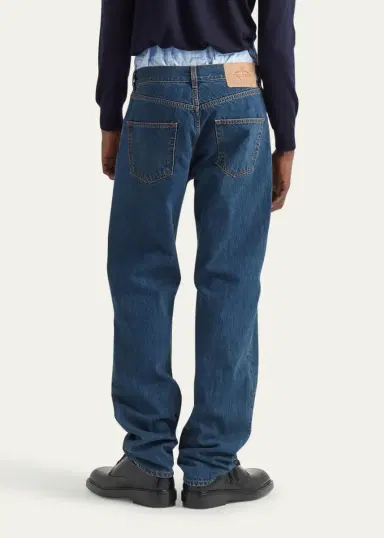 Prada Men's Relaxed Used-Look Jeans | Thumbnail 3