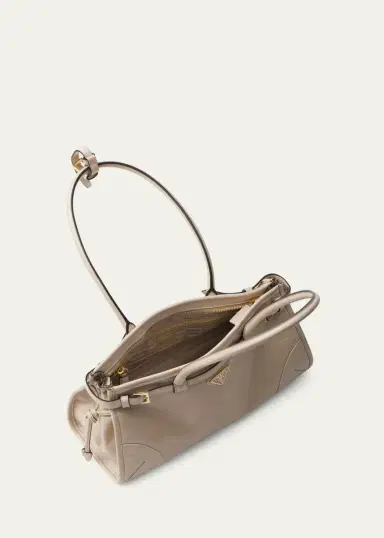 Prada Bonnie Medium Leather Shoulder Bag | Thumbnail 11 Prada Bonnie Medium Leather Shoulder Bag | Thumbnail 11