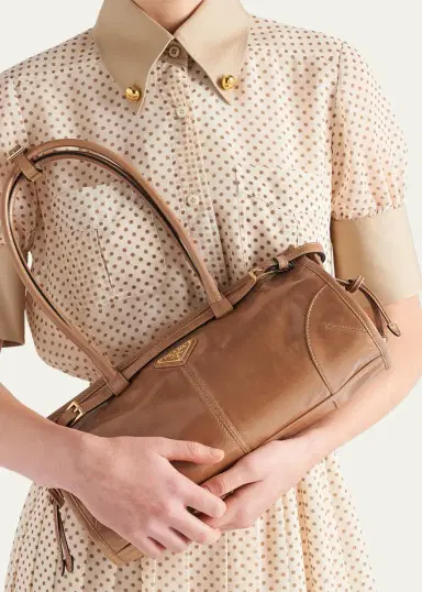 Prada Bonnie Medium Leather Shoulder Bag | Thumbnail 18 Prada Bonnie Medium Leather Shoulder Bag | Thumbnail 18