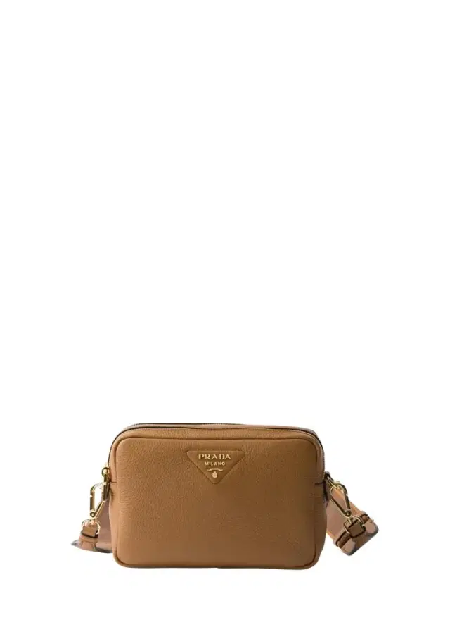 Daino Soft Leather Camera Crossbody Bag