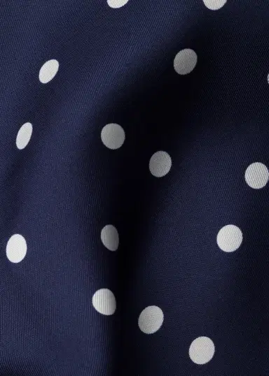 Prada Polka Dot Silk Scarf | Thumbnail 3