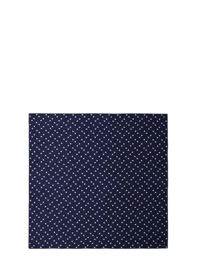 Prada Polka Dot Silk Scarf