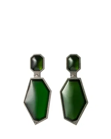 Prada Acrylic Drop Earrings | Thumbnail 1 Prada Acrylic Drop Earrings | Thumbnail 1