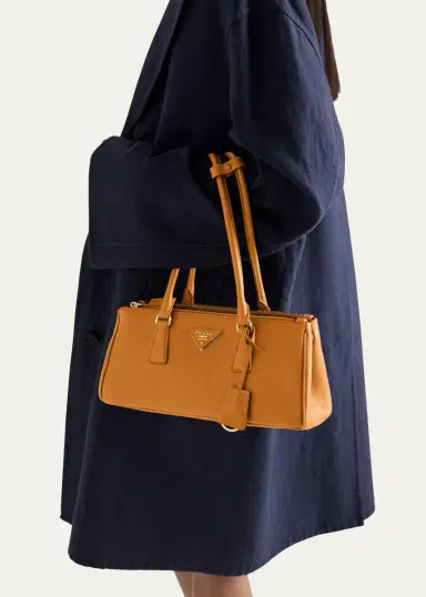 Prada Galleria Leather Shoulder Bag | Thumbnail 9