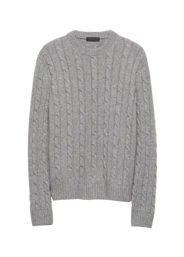 Prada Men's Cashmere Cable Knit Crewneck Sweater