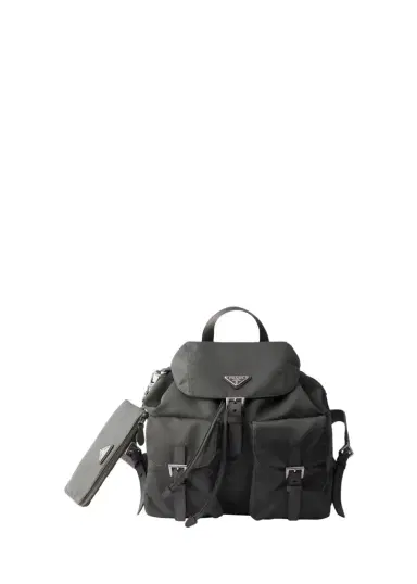 Prada Re-Nylon & Saffiano Leather Backpack | Thumbnail 1 Prada Re-Nylon & Saffiano Leather Backpack | Thumbnail 1
