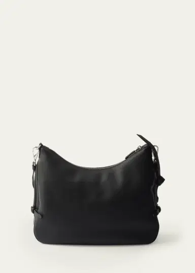 Prada Fold Large Leather Shoulder Bag | Thumbnail 2 Prada Fold Large Leather Shoulder Bag | Thumbnail 2