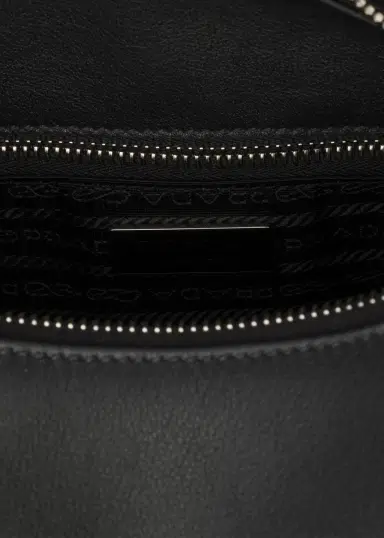 Prada Fold Large Leather Shoulder Bag | Thumbnail 3 Prada Fold Large Leather Shoulder Bag | Thumbnail 3