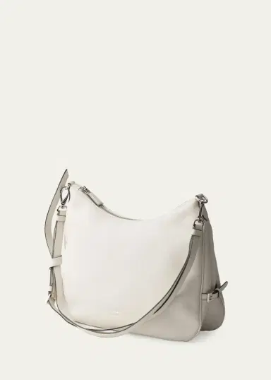 Prada Fold Large Leather Shoulder Bag | Thumbnail 5 Prada Fold Large Leather Shoulder Bag | Thumbnail 5