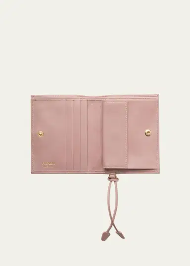 Prada Bifold Soft Leather Wallet | Thumbnail 5 Prada Bifold Soft Leather Wallet | Thumbnail 5