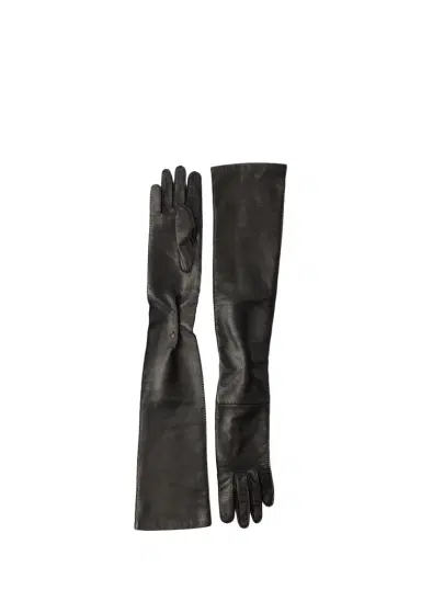 Prada Long Nappa Leather Gloves | Thumbnail 1 Prada Long Nappa Leather Gloves | Thumbnail 1