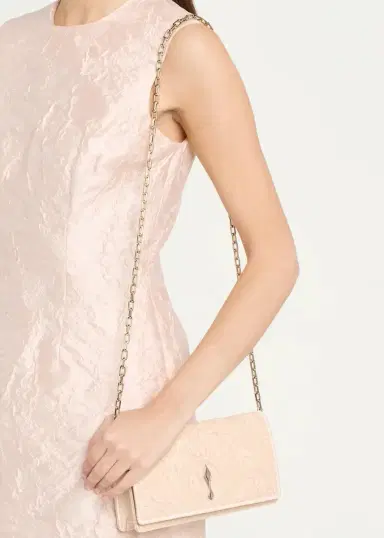 Christian Louboutin Bettina Embroidered Lace Clutch Bag | Thumbnail 2