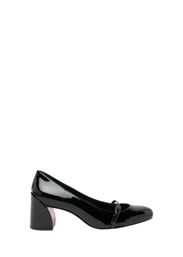 55mm Jane Nina Patent Leather Mary Jane Pumps