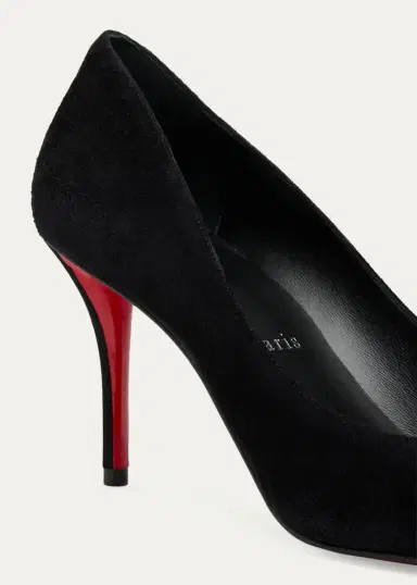 Christian Louboutin 80mm Miss Z Suede Pumps | Thumbnail 3 Christian Louboutin 80mm Miss Z Suede Pumps | Thumbnail 3