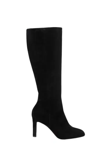 Christian Louboutin 85mm Fannylove Suede Knee-High Boots | Thumbnail 1
