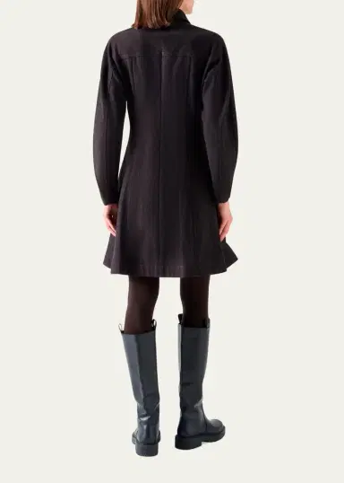 Akris punto Panel Winter Denim Shirtdress | Thumbnail 3
