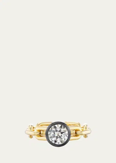 Uniform Object 18K Yellow Gold & 2.25TCW Diamond Ring | Thumbnail 2
