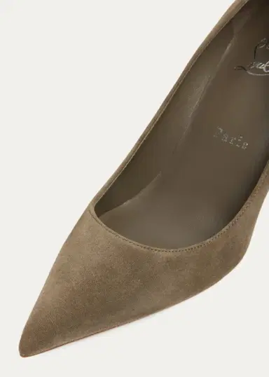 Christian Louboutin 80mm Miss Z Suede Pumps | Thumbnail 3 Christian Louboutin 80mm Miss Z Suede Pumps | Thumbnail 3