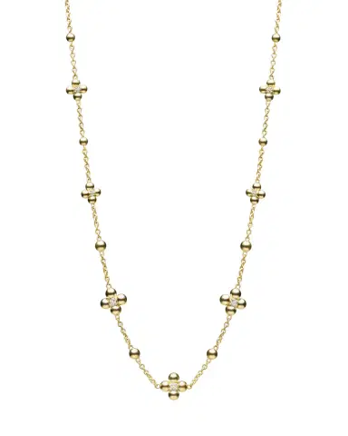 Paul Morelli 18K Yellow Gold Diamong Sequence Necklace | Thumbnail 2