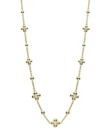Paul Morelli 18K Yellow Gold Diamong Sequence Necklace | Thumbnail 1