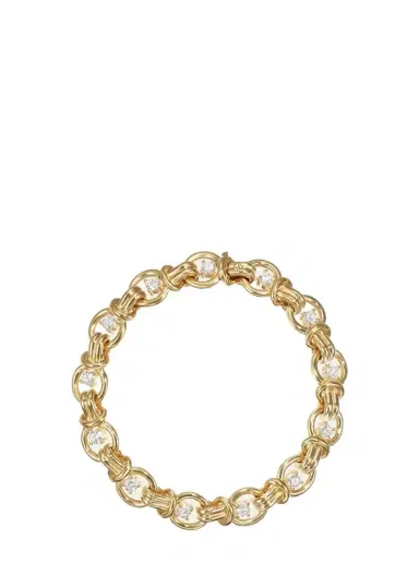 Melissa Kaye 18K Yellow Gold Rocky Bracelet with Diamonds | Thumbnail 1 Melissa Kaye 18K Yellow Gold Rocky Bracelet with Diamonds | Thumbnail 1