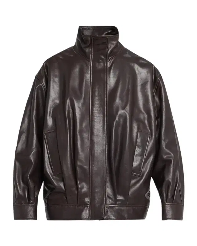 ARMA Paula Oversized Leather Jacket