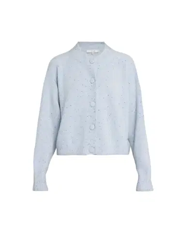 Frame The Lightweight Cashmere Crewneck Cardigan | Thumbnail 2 Frame The Lightweight Cashmere Crewneck Cardigan | Thumbnail 2