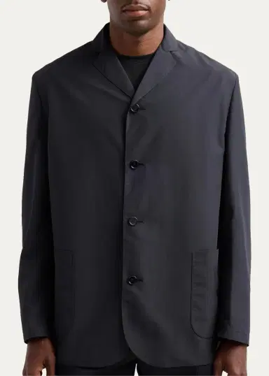 Jil Sander Men's Polyester Single-Breasted Sport Jacket 14 | Thumbnail 5