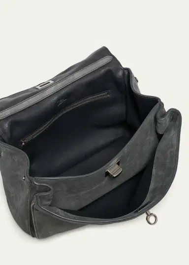 Balenciaga Rodeo Small Suede Top-Handle Bag | Thumbnail 7