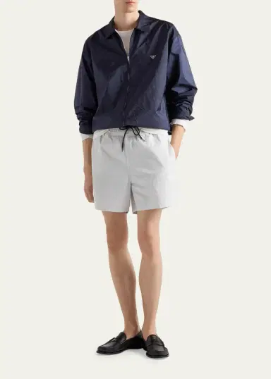 Prada Men's Re-Nylon Blouson Jacket | Thumbnail 2