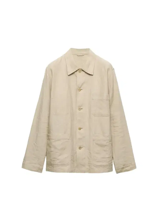 Prada Men's Washed Linen Safari Jacket