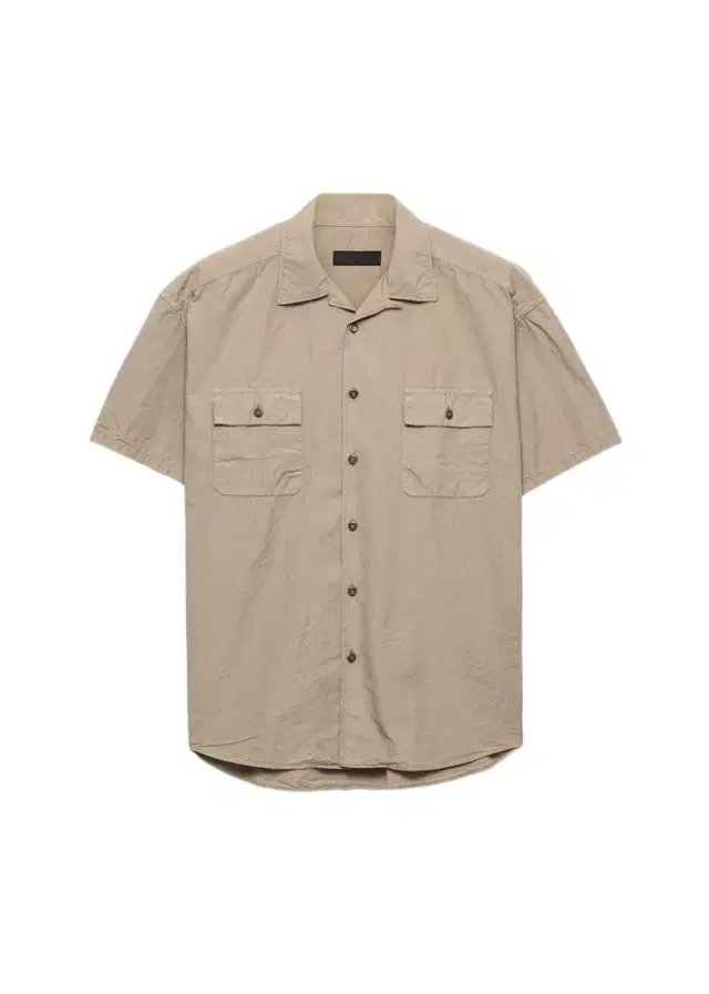 Prada Men's Cotton and Linen Short-Sleeve Shirt